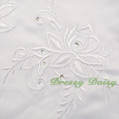FG018J Girls' Embroideries Special Occasion Communion Dresses Pageant 2-12