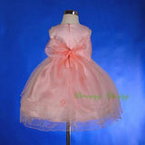 FG220B Tulle Flower Girl Dresses Build-in Petticoat Party Pageant Dress Size 18 Months - 7