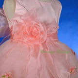 FG220B Tulle Flower Girl Dresses Build-in Petticoat Party Pageant Dress Size 18 Months - 7