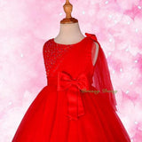 FG275 Girls' Beaded Satin Tulle Wedding Flower Girl Pageant Party Dresses Size 18 Months - 8