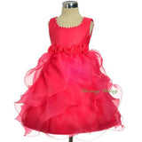FG325 Ruffles Rosettes Flower Girl Dress Birthday Party Occasion Dress Size 12 Months - 5