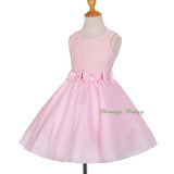 FG282 Sweet Princess Floral Embroideries Flower Girl Wedding Party Dress Size 2-10