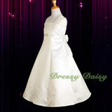FG018J Girls' Embroideries Special Occasion Communion Dresses Pageant 2-12