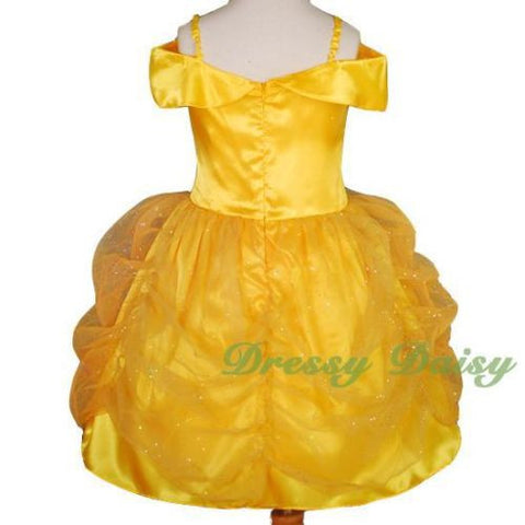 FC017 Girl Disney Belle Princess Halloween Costume Party Fancy Dress U Dressy Daisy FC017 Girl Disney Belle Princess Halloween Costume Party Fancy Dress U Dressy Daisy