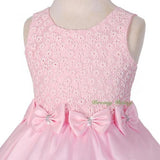 FG282 Sweet Princess Floral Embroideries Flower Girl Wedding Party Dress Size 2-10