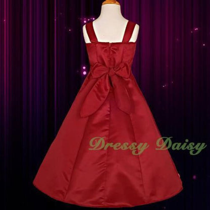 FG018J Girls' Embroideries Special Occasion Communion Dresses Pageant 2-12