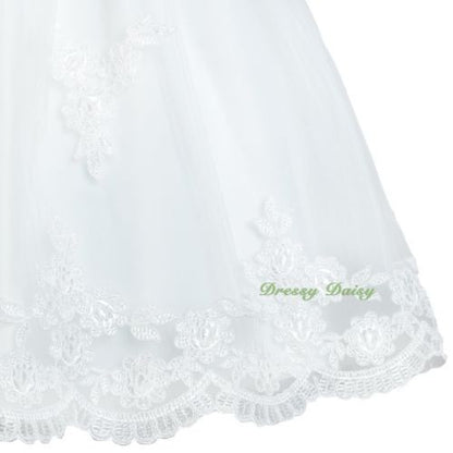 FG307 Sequined Embroidery Flower Girl Dresses Communion Occasion Dress Size 3-11