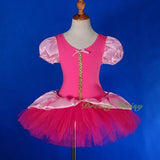BA051 Sequin Fairy Costume Fancy Dress + Headband Ballet Tutu Dancewear Size 2T-8