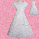 FG134J Beaded Embroideries Communion Special Occasion  Flower Girl Dresses Size 2-11