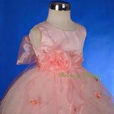 FG220B Tulle Flower Girl Dresses Build-in Petticoat Party Pageant Dress Size 18 Months - 7