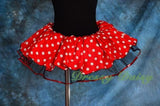 FC028 Minnie Mouse Dance Costume Fancy Dresses Headband Party Birthday Girl Size 12 Months - 7