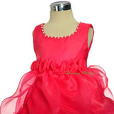 FG325 Ruffles Rosettes Flower Girl Dress Birthday Party Occasion Dress Size 12 Months - 5