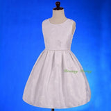 FG335 Floral Jacquard Party Wedding Flower Girl Formal Occasion Dress Size 4-11