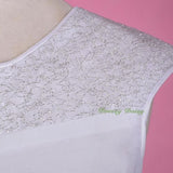 FG243 Girls' Polka Dot Pattern Tulle Flower Girl Pageant Dresses Size 2-8
