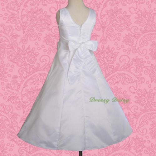FG134J Beaded Embroideries Communion Special Occasion  Flower Girl Dresses Size 2-11