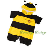 FC021 Bee Baby Infant Boy & Girl Unisex Fancy Party Costume Outfit Size 3-24 Months
