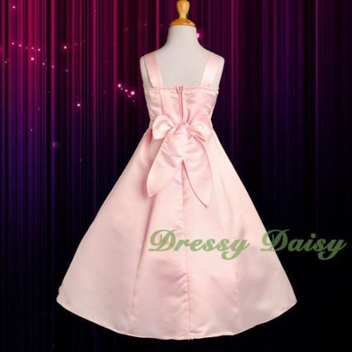 FG018J Girls' Embroideries Special Occasion Communion Dresses Pageant 2-12
