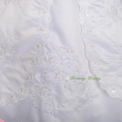 FG134J Beaded Embroideries Communion Special Occasion  Flower Girl Dresses Size 2-11