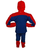 FC005B - Spider Superhero Costume with Muscle and Mask for Toddler & Kids Boys