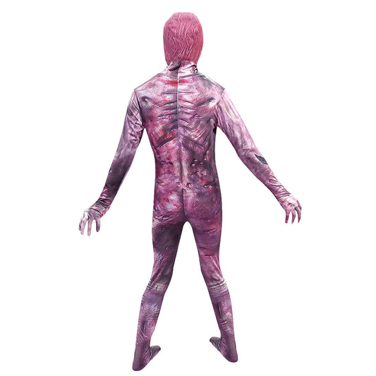 Monster Halloween Costume for Kids Boys | Full Body Zentai Jumpsuit (Basic Version)