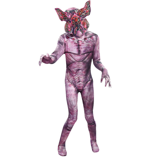 Monster Halloween Costume for Kids | Full Body Zentai Suit (With Mask)