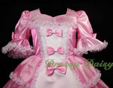 VD001 Vintage Victorian Princess Dresses Fancy Party Pageant Dress Size 18m-9