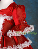 VD001 Vintage Victorian Princess Dresses Fancy Party Pageant Dress Size 18m-9
