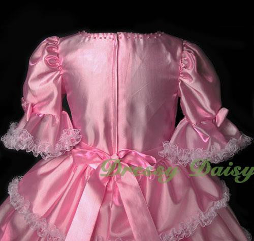 VD001 Vintage Victorian Princess Dresses Fancy Party Pageant Dress Size 18m-9