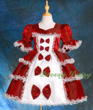 VD001 Vintage Victorian Princess Dresses Fancy Party Pageant Dress Size 18m-9