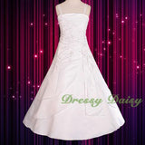 FG097J Girls' Beading Occasion Communion Dresses Wedding Flower Girl Dress Size 2-12