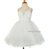 FG303 Rich Beaded Embroidery Flower Girl Dress Wedding Party Occasion Kid Size 18 Months - 7