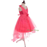 FG333 Sequined Tulle Train Flower Girl Dresses For Wedding Pageant Party Size 2-8