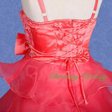 FG136 Girls Tiered Wedding Flower Girl Party Dresses Pageant Dress Size 2-9