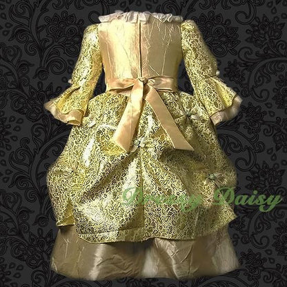 VD005 Girls Vintage Victorian Dresses Fancy Party Costume Pageant Dress Size 2T-10