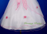 FG220A Girls' Tulle Pageant Party Flower Girl Dresses Build-in Petticoat Size 18 Months - 12