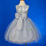 FG314 Girls' Rich Sequined Tulle Pageant Dresses Flower Girl Party Dress Size 2-10
