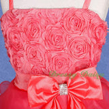 FG136 Girls Tiered Wedding Flower Girl Party Dresses Pageant Dress Size 2-9