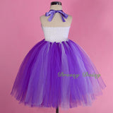 FG256 Girls Tulle Halter Wedding Flower Girl Dresses Pageant Holiday Dress Size 12 Months - 5