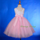 FG213 Girls' Lace Tulle Flower Girl Dresses Pageant Party Occasion Dress Size 18 Months - 8