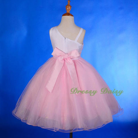 FG213 Girls Lace Tulle Flower Girl Dresses Pageant Party Occasion Dress Size 18 Months 8