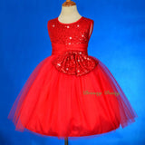 FG314 Girls' Rich Sequined Tulle Pageant Dresses Flower Girl Party Dress Size 2-10