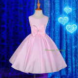 FG268 Girls' V-Shape Back Flower Girl Dresses For Wedding Pageant Party Size 18 Months - 8