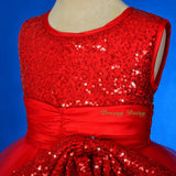 FG314 Girls' Rich Sequined Tulle Pageant Dresses Flower Girl Party Dress Size 2-10