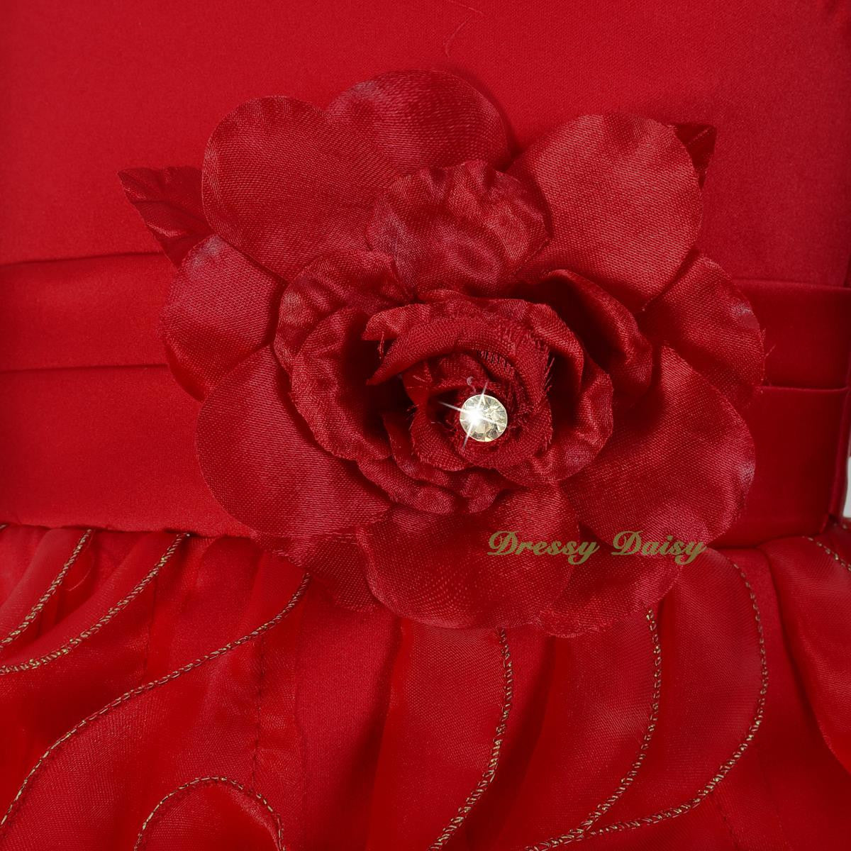 FG234 Girls Ruffle Flower Girl Dresses Pageant Gown Party Communion Dress Size 4-12