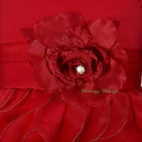 FG234 Girls Ruffle Flower Girl Dresses Pageant Gown Party Communion Dress Size 4-12