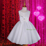 FG268 Girls' V-Shape Back Flower Girl Dresses For Wedding Pageant Party Size 18 Months - 8
