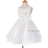 FG288 Rhinestones Flower Girl Dress Birthday Wedding Party Pageant Occasion Size 2-9