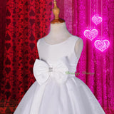 FG268 Girls' V-Shape Back Flower Girl Dresses For Wedding Pageant Party Size 18 Months - 8