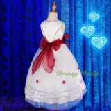 FG220A Girls' Tulle Pageant Party Flower Girl Dresses Build-in Petticoat Size 18 Months - 12