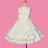 FG310 Lace Organza Tiered Flower Girl Wedding Pageant Party Occasion Dress Size 2-9